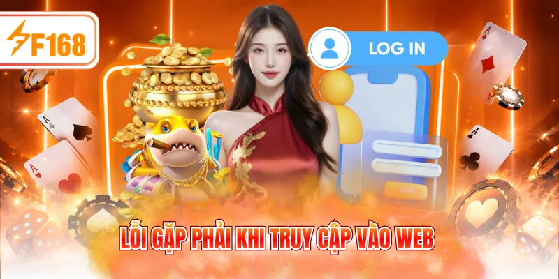 Lỗi gặp phải khi truy cập vào web