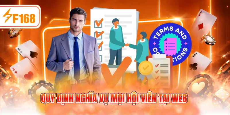 Quy định nghĩa vụ mọi hội viên tại web